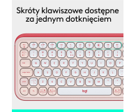 Logitech POP ICON Keys różowa - 1276195 - zdjęcie 13